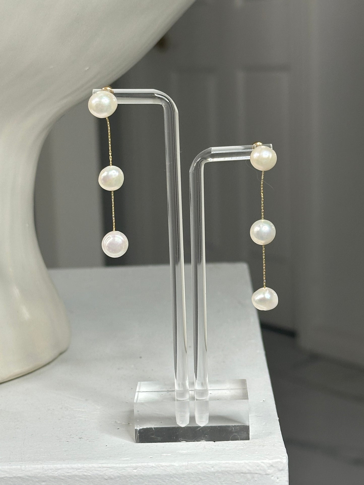 Positano pearl earrings