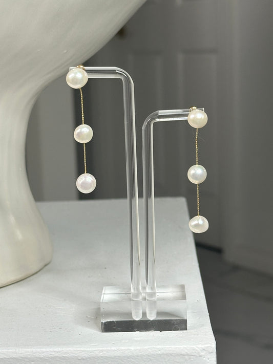 Positano pearl earrings